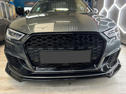 Oneway Kompletter Umbausatz passend für Audi RS3 8V Sportback Facelift 2017-2020 - Schwarz glänzend