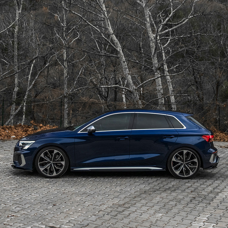 Oneway Kompletter Umbausatz passend für Audi A3 8Y Sportback S3/S-Line 2020-2024 - Schwarz glänzend