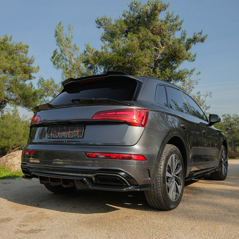 Oneway Kompletter Umbausatz passend für Audi Q5 (FY) S-Line Facelift 2020-2024 exkl. Sportback - Schwarz glänzend