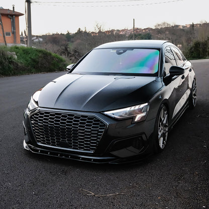 Oneway Kompletter Umbausatz passend für Audi A3 (8Y) Limousine 2020-2024 exkl. S-Line/S3/RS3 - Schwarz glänzend