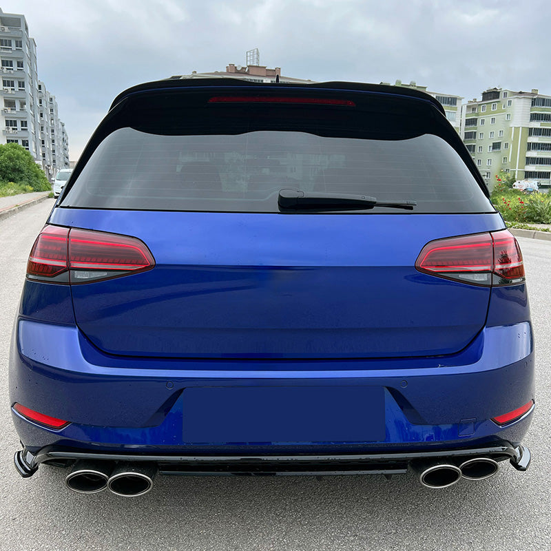 Oneway Kompletter Umbausatz passend für Volkswagen Golf VII (7.5) HB R 2017-2020 - Schwarz glänzend