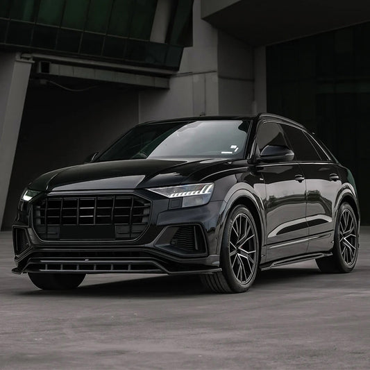 Oneway Kompletter Umbausatz passend für Audi Q8 S-Line & SQ8 MK1 2018-2023 - Schwarz glänzend