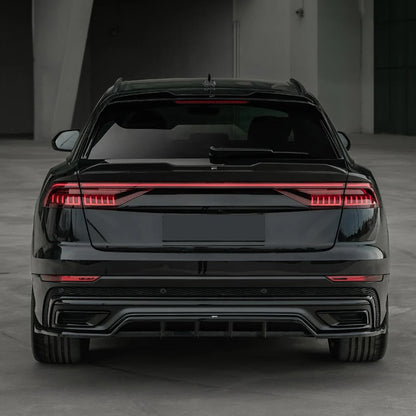 Oneway Kompletter Umbausatz passend für Audi Q8 S-Line & SQ8 MK1 2018-2023 - Schwarz glänzend
