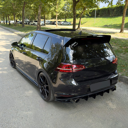 Oneway Kompletter Umbausatz passend für Volkswagen Golf VII HB GTi/GTD 2013-2016 - Schwarz glänzend