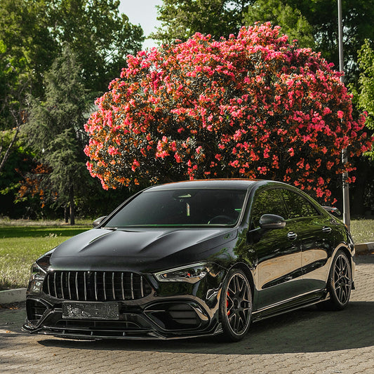 Oneway Kompletter Umbausatz passend für Mercedes CLA (C118/X118) Coupe/Shooting Brake CLA45 AMG S Aero Pack 2019-2023 - Sc...