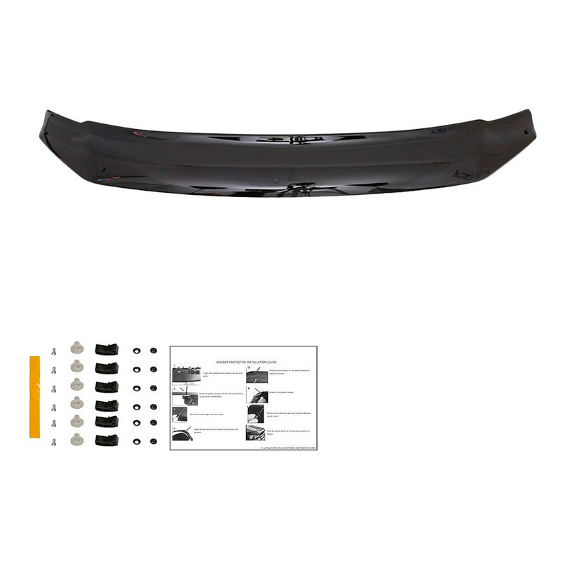 Oneway Motorhaubenschutz passend für Volkswagen Amarok MK1 2010-2022 - Schwarz glänzend
