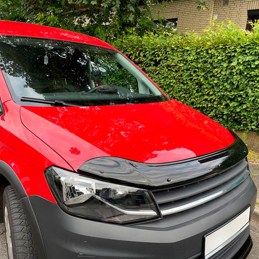 Oneway Motorhaubenschutz passend für Volkswagen Caddy MK4 2015-2020 - Schwarz glänzend