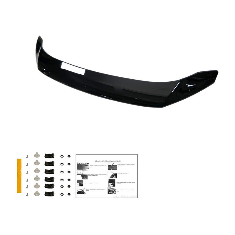 Oneway Motorhaubenschutz passend für Volkswagen Caddy MK4 2015-2020 - Schwarz glänzend