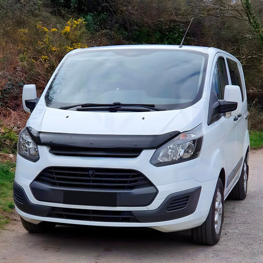 Oneway Motorhaubenschutz passend für Ford Transit Custom MK1 2012-2018 - Schwarz glänzend