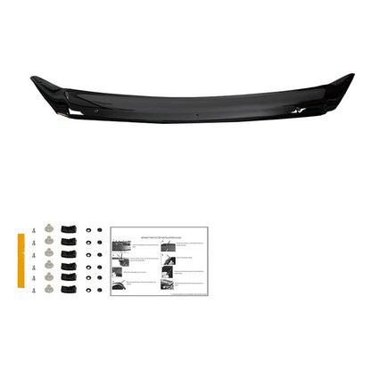 Oneway Motorhaubenschutz passend für Ford Transit Custom MK1 2012-2018 - Schwarz glänzend