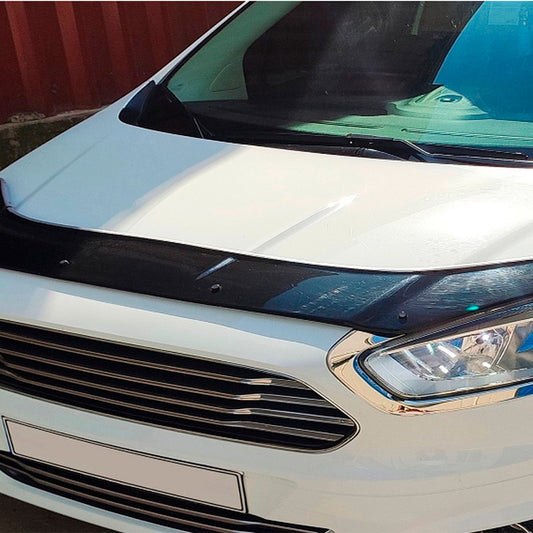 Oneway Motorhaubenschutz passend für Ford Transit Courier 2014-2019 - Schwarz glänzend