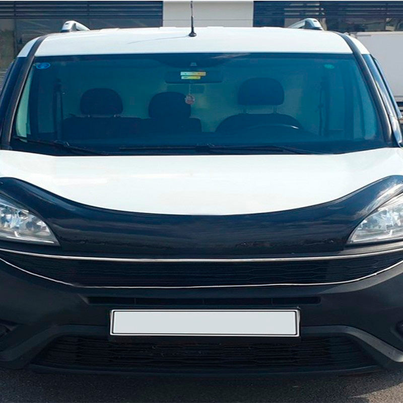 Oneway Motorhaubenschutz passend für Fiat Doblo 2.Gen. Facelift 2015-2020 - Schwarz glänzend