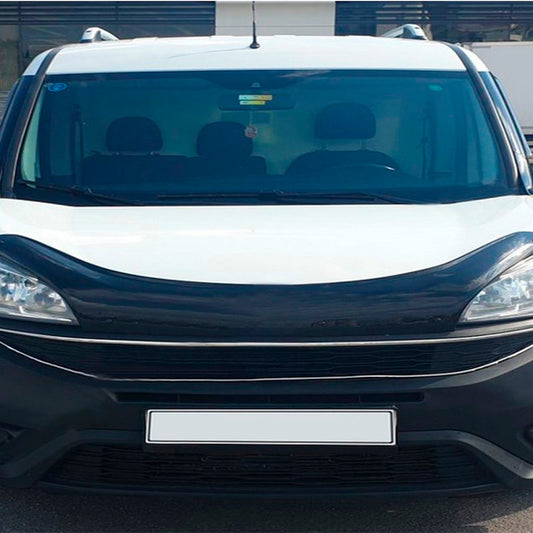 Oneway Motorhaubenschutz passend für Fiat Doblo 2.Gen. Facelift 2015-2020 - Schwarz glänzend