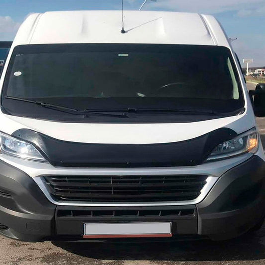 Oneway Motorhaubenschutz passend für Fiat Ducato 4.Gen. 2014- & Peugeot Boxer 2014- - Schwarz glänzend