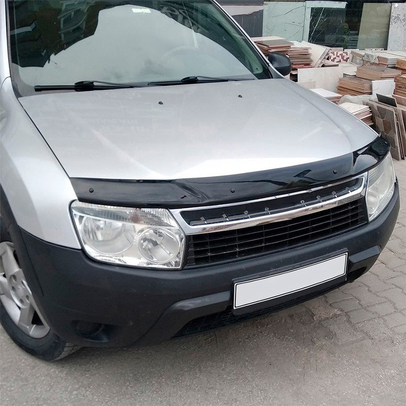 Oneway Motorhaubenschutz passend für Dacia Duster I 2010-2017 - Schwarz glänzend