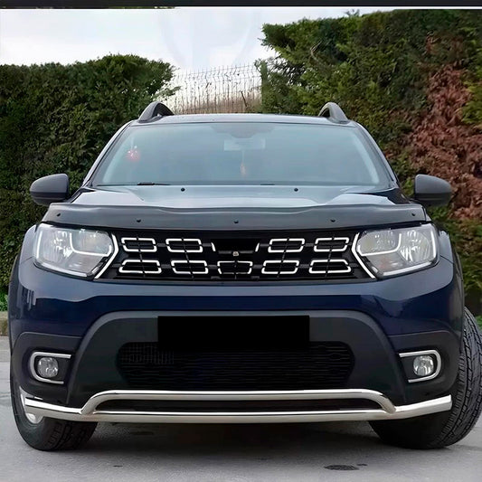 Oneway Motorhaubenschutz passend für Dacia Duster II 2018-2024 - Schwarz glänzend