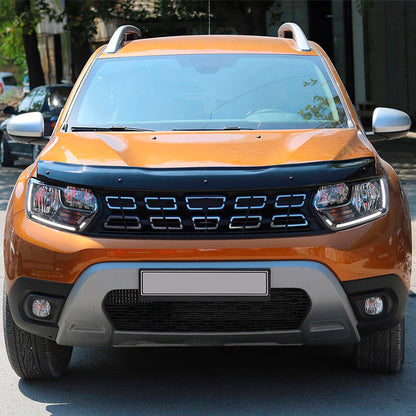 Oneway Motorhaubenschutz passend für Dacia Duster II 2018-2024 - Schwarz glänzend