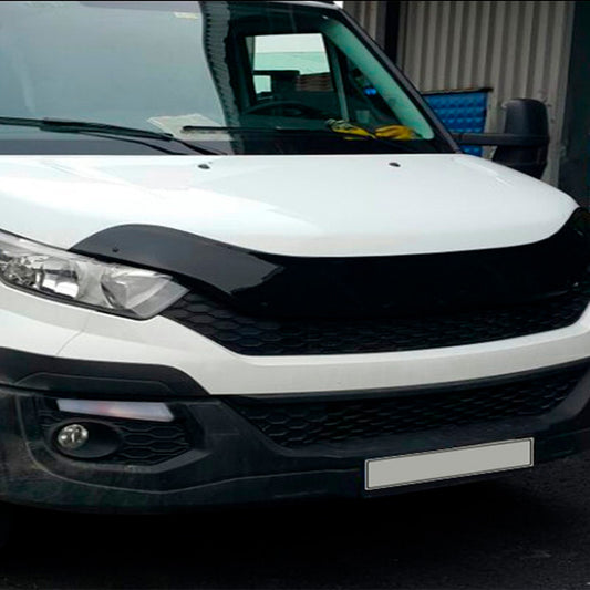 Oneway Motorhaubenschutz passend für Iveco Daily 3.Gen. 2014- - Schwarz glänzend