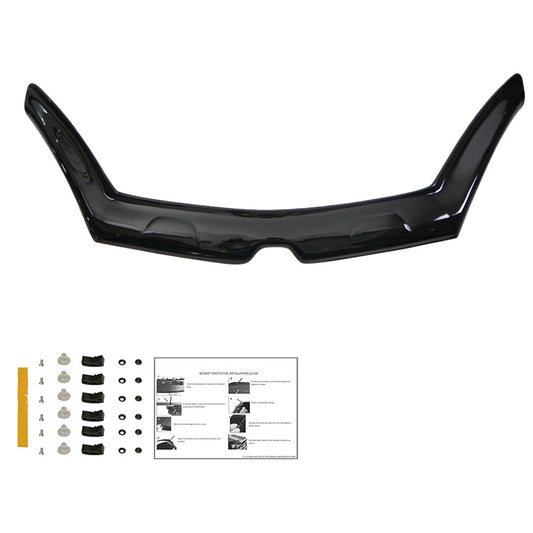 Oneway Motorhaubenschutz passend für Renault Kangoo 2.Gen. Facelift 2014-2019 - Schwarz glänzend