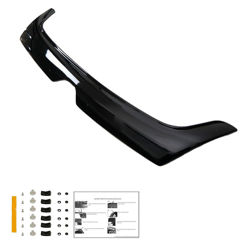 Oneway Motorhaubenschutz passend für Renault Master 3.Gen. Facelift 2014-2018 - Schwarz glänzend