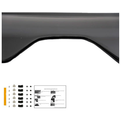 Oneway Motorhaubenschutz passend für Renault Master 3.Gen. Facelift 2014-2018 - Schwarz glänzend