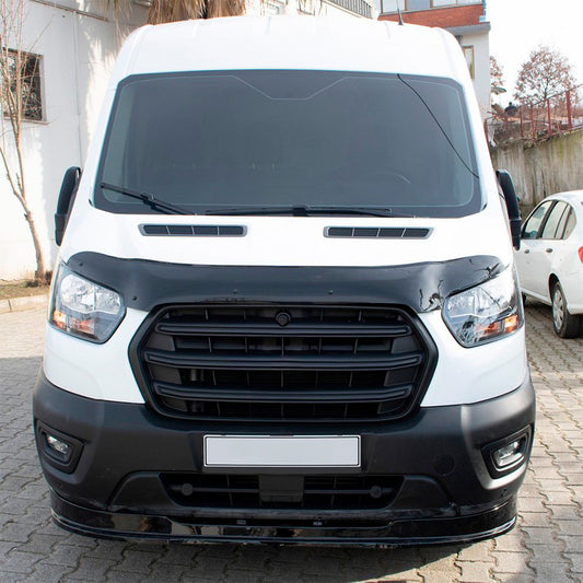 Oneway Motorhaubenschutz passend für Ford Transit MK8 Facelift 2019- - Schwarz glänzend