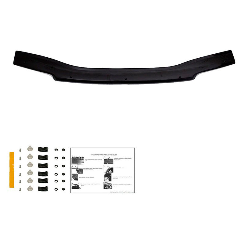 Oneway Motorhaubenschutz passend für Volkswagen Transporter T4 1991-2003 - Schwarz glänzend