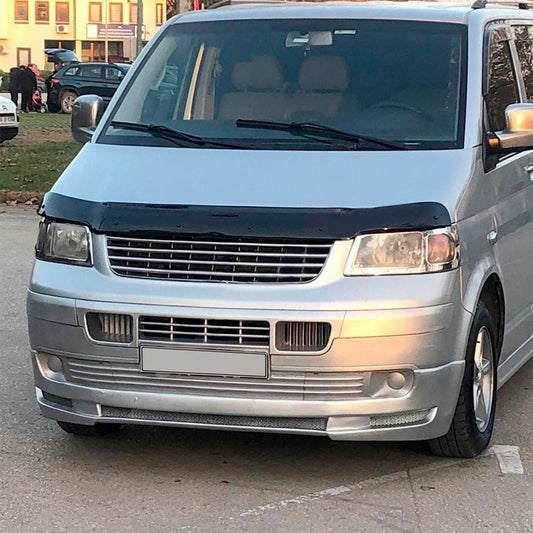 Oneway Motorhaubenschutz passend für Volkswagen Transporter T5 2003-2009 - Schwarz glänzend