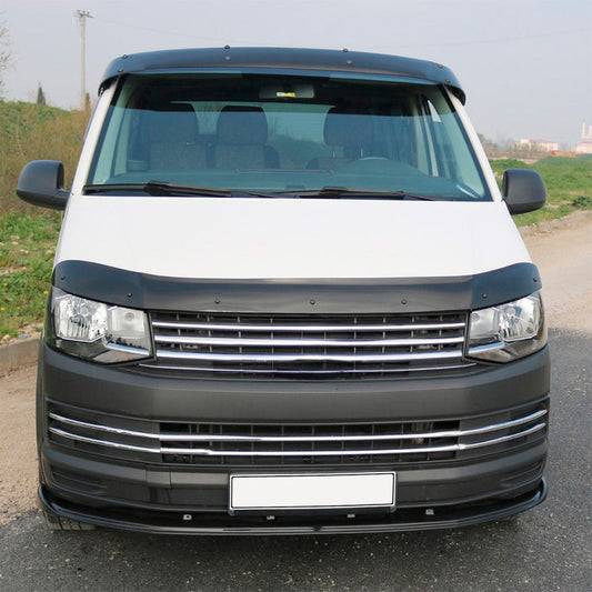 Oneway Motorhaubenschutz passend für Volkswagen Transporter T6/T6.1 2015-2022 - Schwarz glänzend