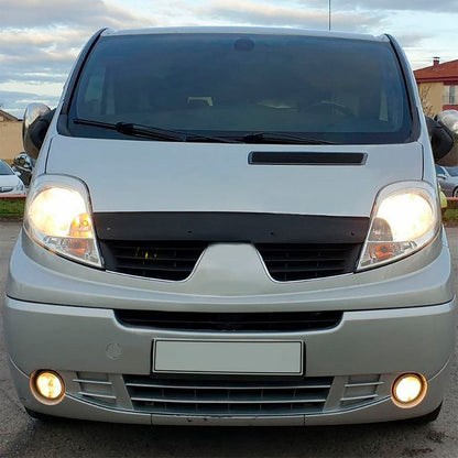 Oneway Motorhaubenschutz passend für Renault Trafic X83 01-2014 - Schwarz glänzend