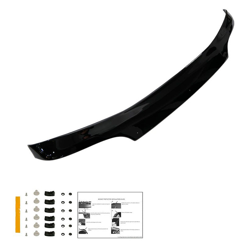Oneway Motorhaubenschutz passend für Ford Transit MK5 1993-2002 - Schwarz glänzend