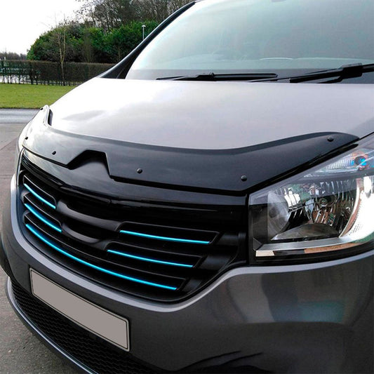 Oneway Motorhaubenschutz passend für Renault Trafic X82 2014-2020 - Schwarz glänzend