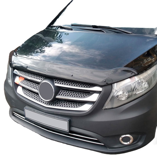 Oneway Motorhaubenschutz passend für Mercedes Vito W447 2014- - Schwarz glänzend