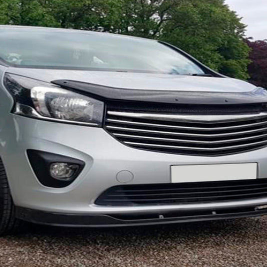 Oneway Motorhaubenschutz passend für Opel Vivaro X82 2014-2018 - Schwarz glänzend