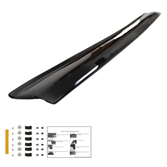 Oneway Motorhaubenschutz passend für Fiat Fiat Ducato 3. Gen. & Citroën Jumper & Peugeot Boxer 2006-2014 - Schwarz glänzend