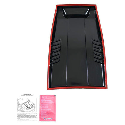 Oneway Motorhaubenhutze passend für Ford Ranger T7/T8 2015-2022 - Schwarz glänzend