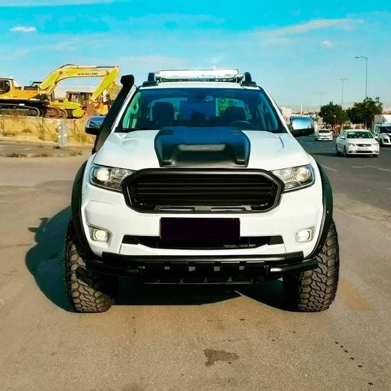 Oneway Motorhaubenhutze passend für Ford Ranger T7/T8 2015-2022 - Mattschwarz