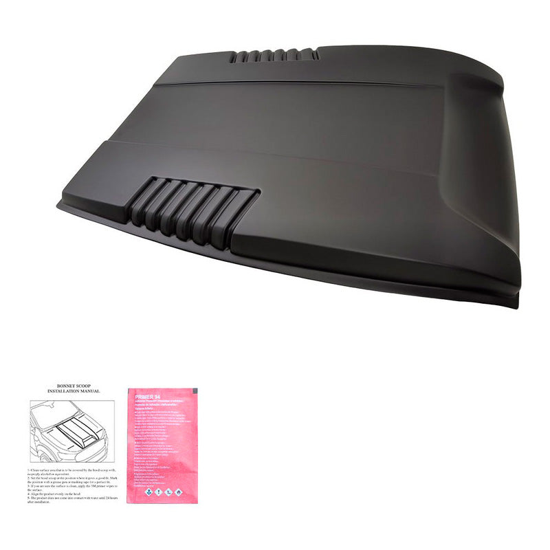 Oneway Motorhaubenhutze passend für Ford Ranger T7/T8 2015-2022 - Mattschwarz