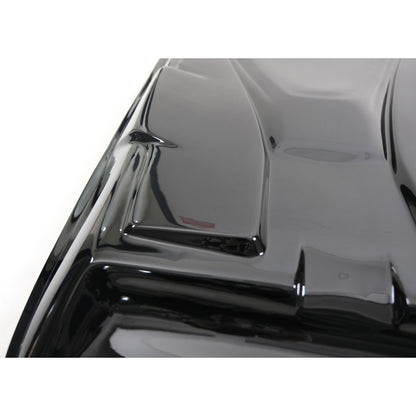 Oneway Motorhaubenhutze passend für Nissan Navara NP300 (D23) 2014-2021 - Schwarz glänzend