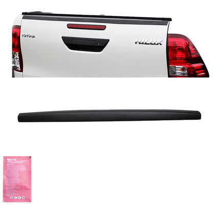 Oneway Heckklappenabdeckung passend für Toyota Hilux 2015-2020 - Mattschwarz