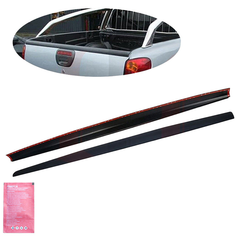 Oneway Heckklappenabdeckung passend für Mitsubishi L200 Triton 4 2007-2014 - Mattschwarz