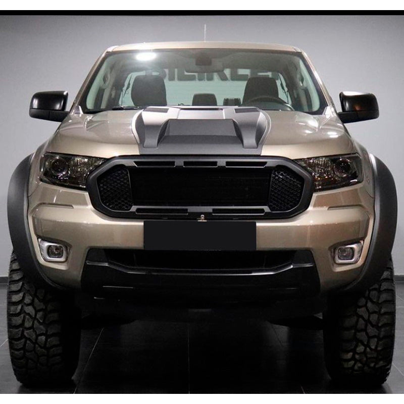 Oneway Satz Kotflügelverbreiterungen passend für Ford Ranger T6/T7/T8 2012-2022 (Jumbo) - Mattschwarz