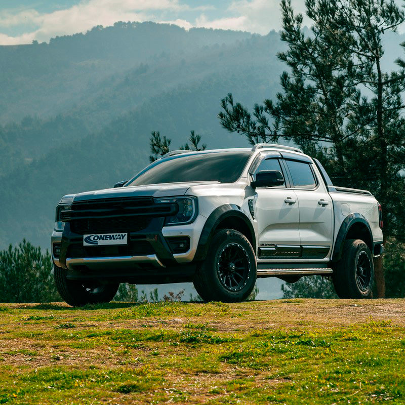 Oneway Satz Kotflügelverbreiterungen passend für Ford Ranger T9 2022- - Mattschwarz
