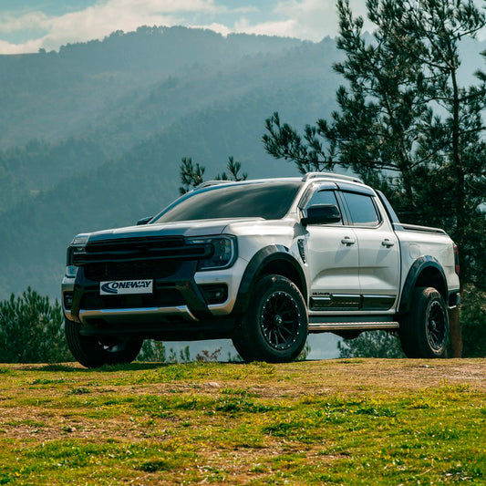 Oneway Satz Kotflügelverbreiterungen passend für Ford Ranger T9 2022- - Mattschwarz