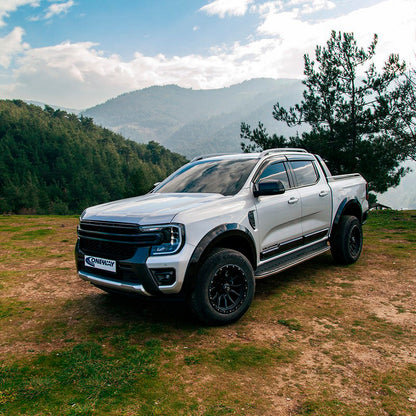 Oneway Satz Kotflügelverbreiterungen passend für Ford Ranger T9 2022- - Mattschwarz