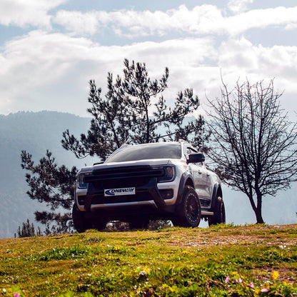 Oneway Satz Kotflügelverbreiterungen passend für Ford Ranger T9 2022- - Mattschwarz