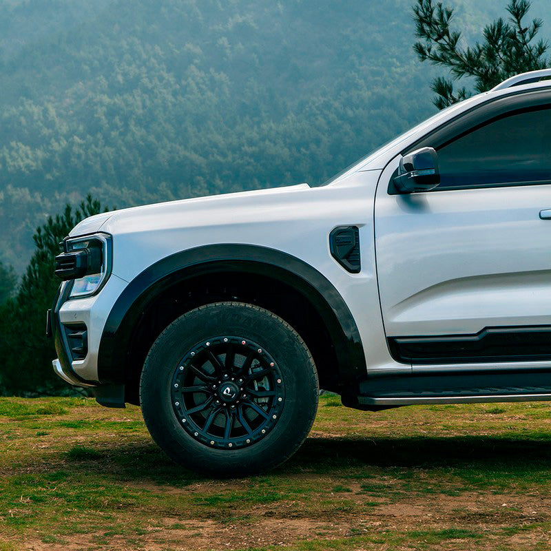 Oneway Satz Kotflügelverbreiterungen passend für Ford Ranger T9 2022- - Mattschwarz