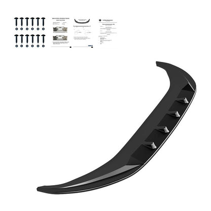 Oneway Frontspoiler passend für Volkswagen Caddy MK5 2020- - Version 2 - Schwarz glänzend