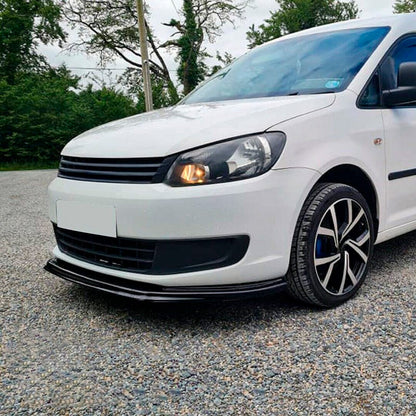 Oneway Frontspoiler passend für Volkswagen Caddy MK3 Facelift 2010-2015 - Schwarz glänzend