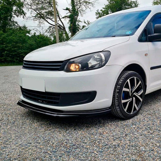 Oneway Frontspoiler passend für Volkswagen Caddy MK3 Facelift 2010-2015 - Schwarz glänzend